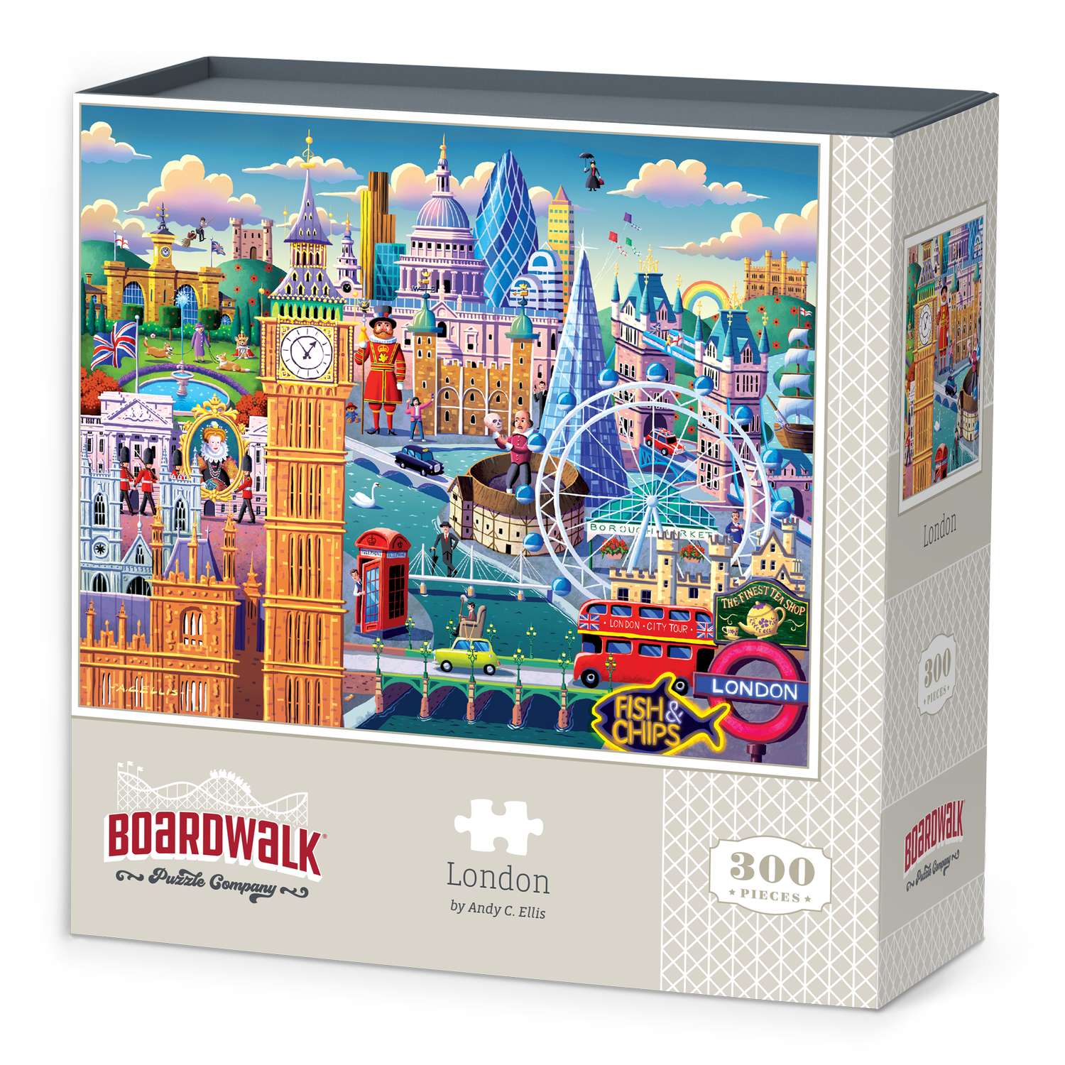 London | 300 Piece Boardwalk Jigsaw Puzzle
