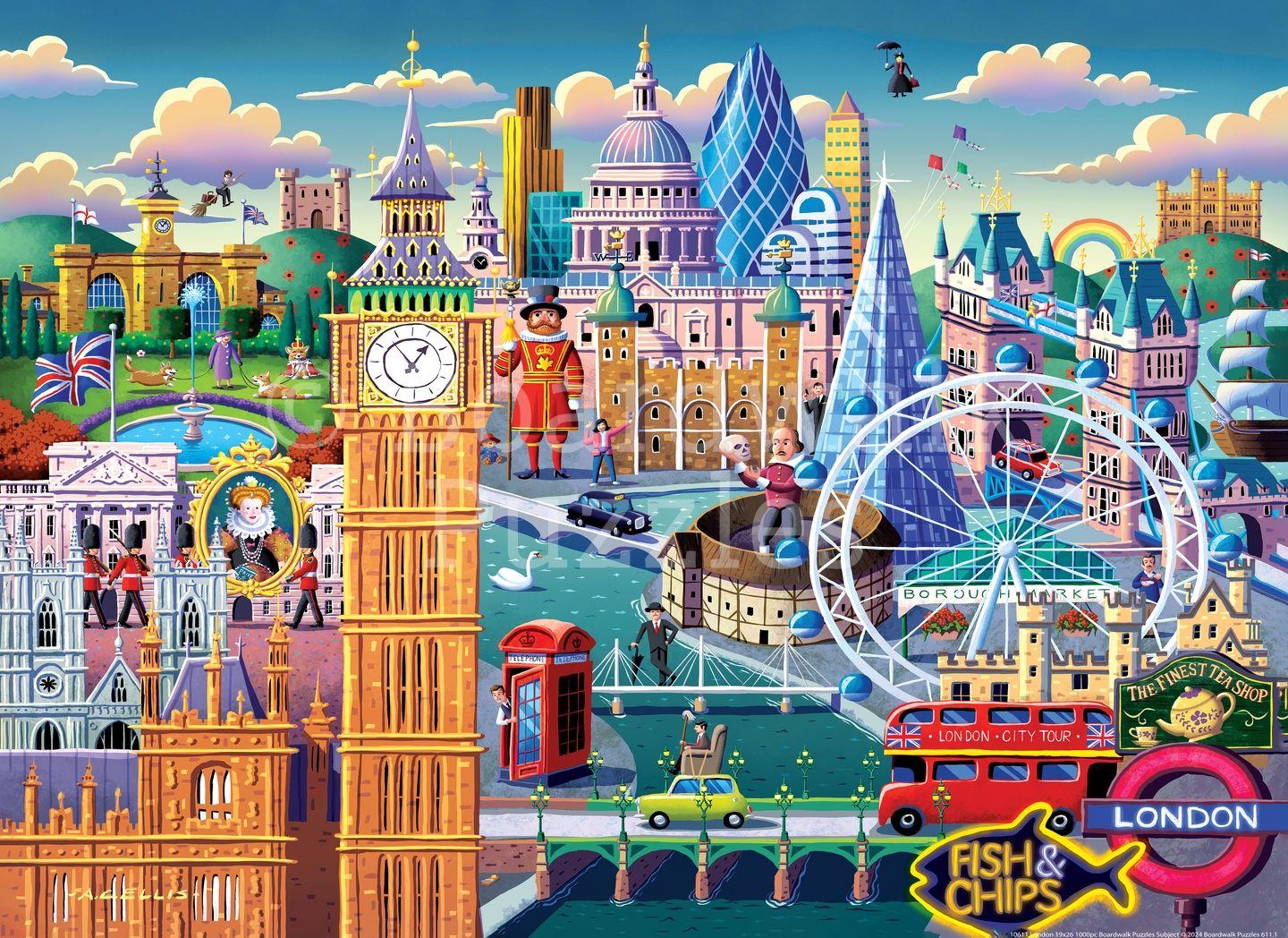 London | 210 Piece Personal Puzzle