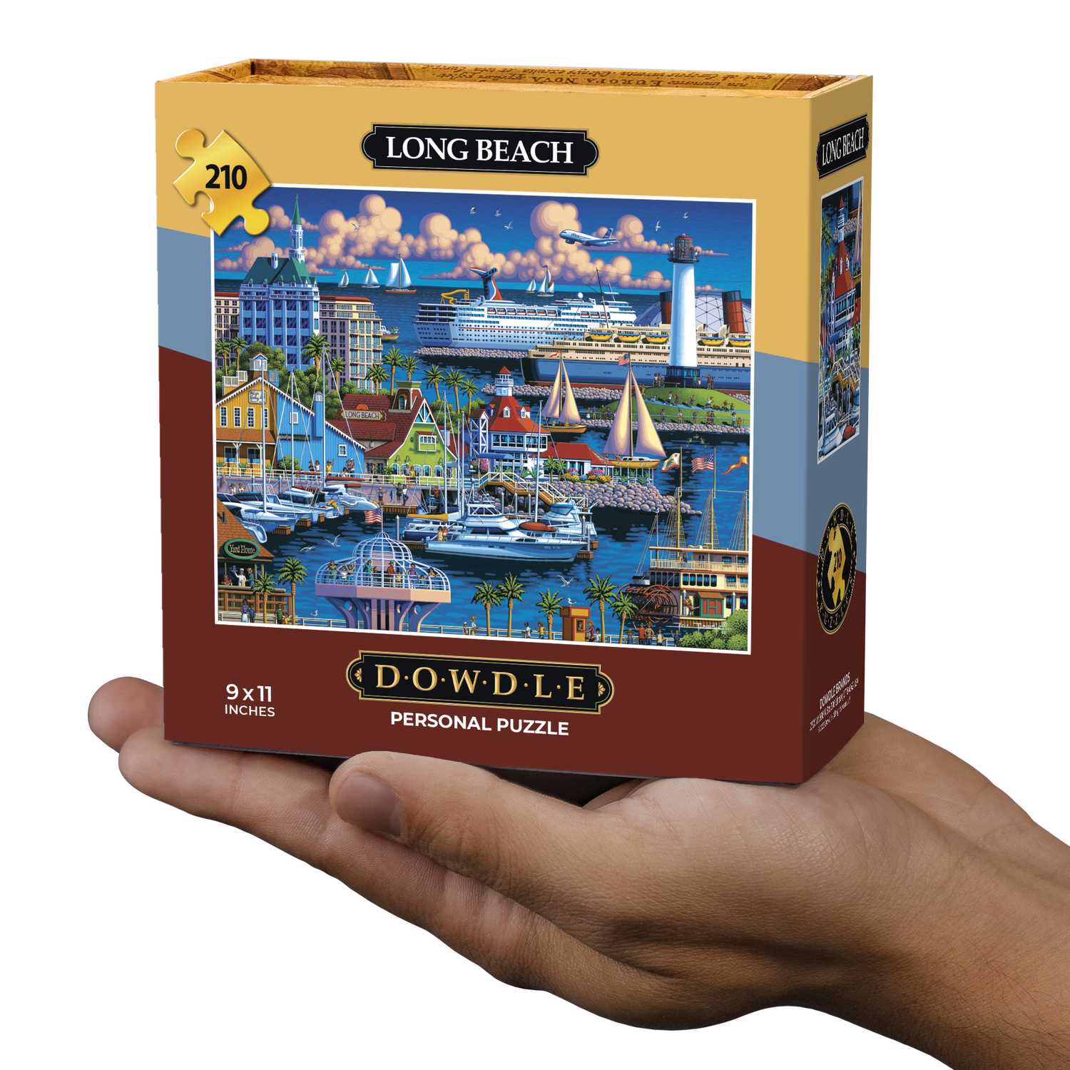 Long Beach | 210 Piece Personal Puzzle