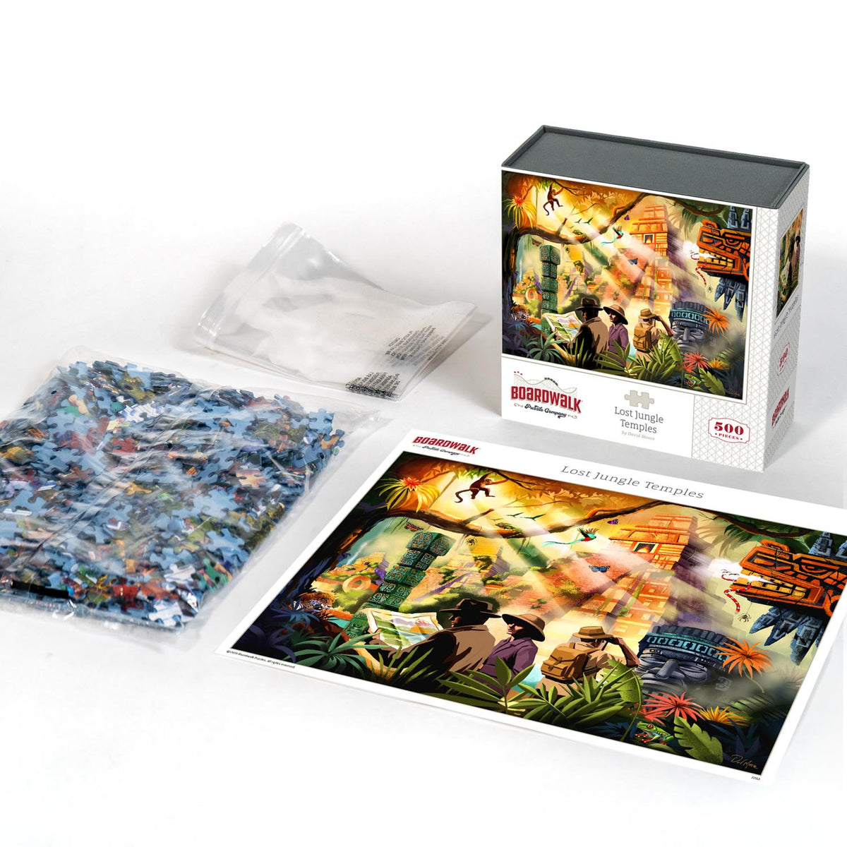 Lost Jungle Temples | 500 Piece