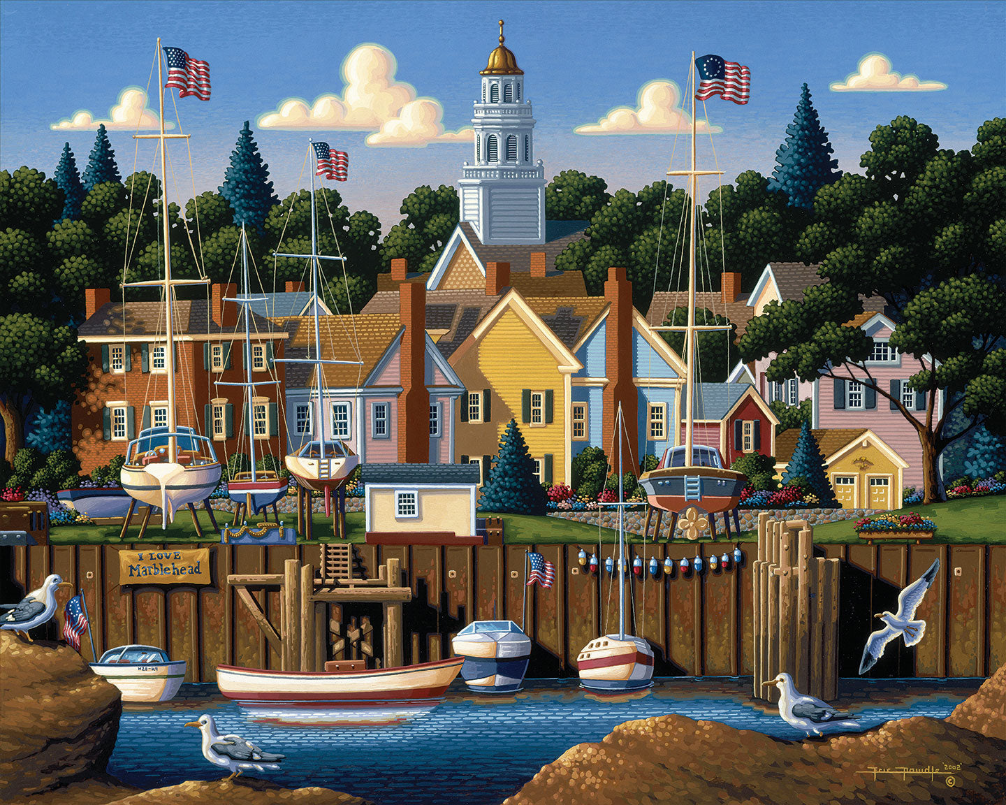 Marblehead | 210 Piece Personal Puzzle