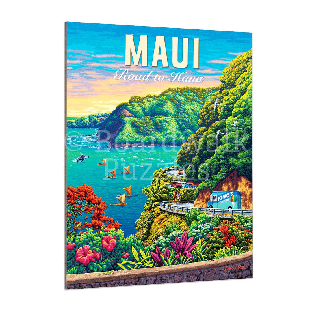 Maui Road to Hana - Boardwalk Fine Art