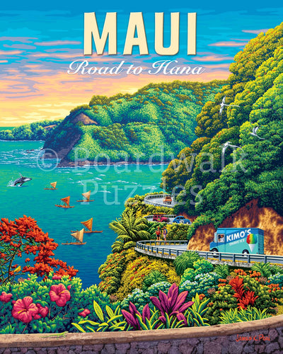 Maui Road to Hana | 210 Piece Personal Puzzle