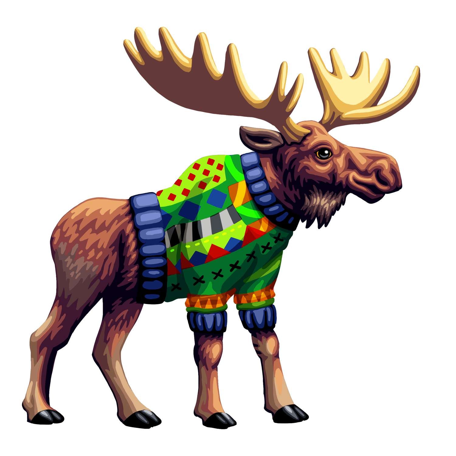 Milt the Moose | Wildlife Series - Fun Size