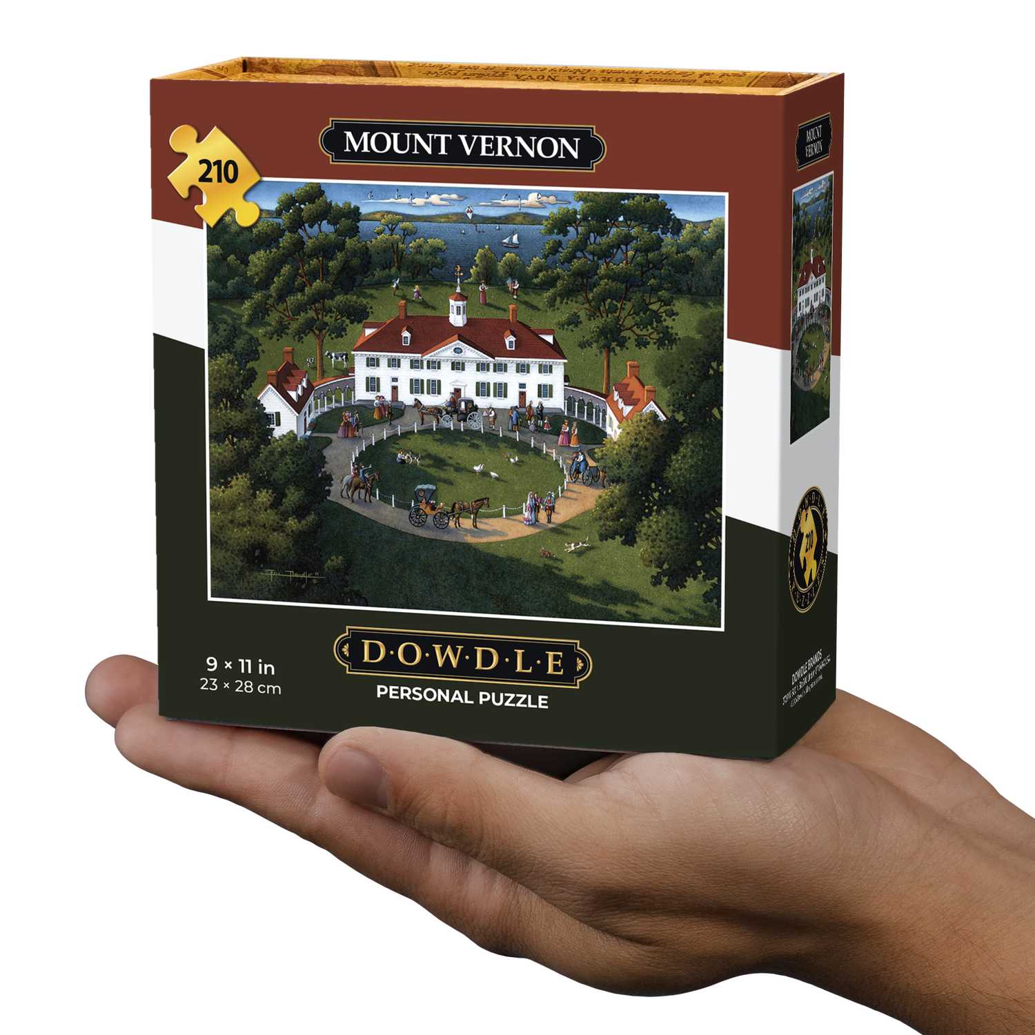Mount Vernon | 210 Piece Personal Puzzle