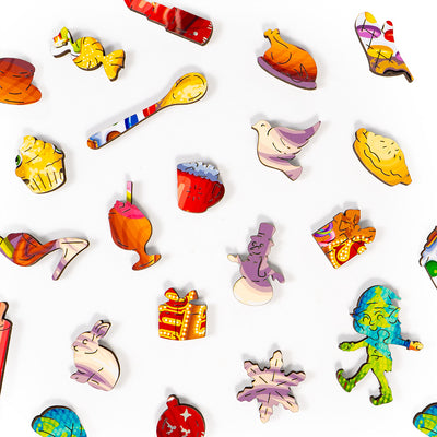 Sandra Claus | Luxury Wood Puzzle