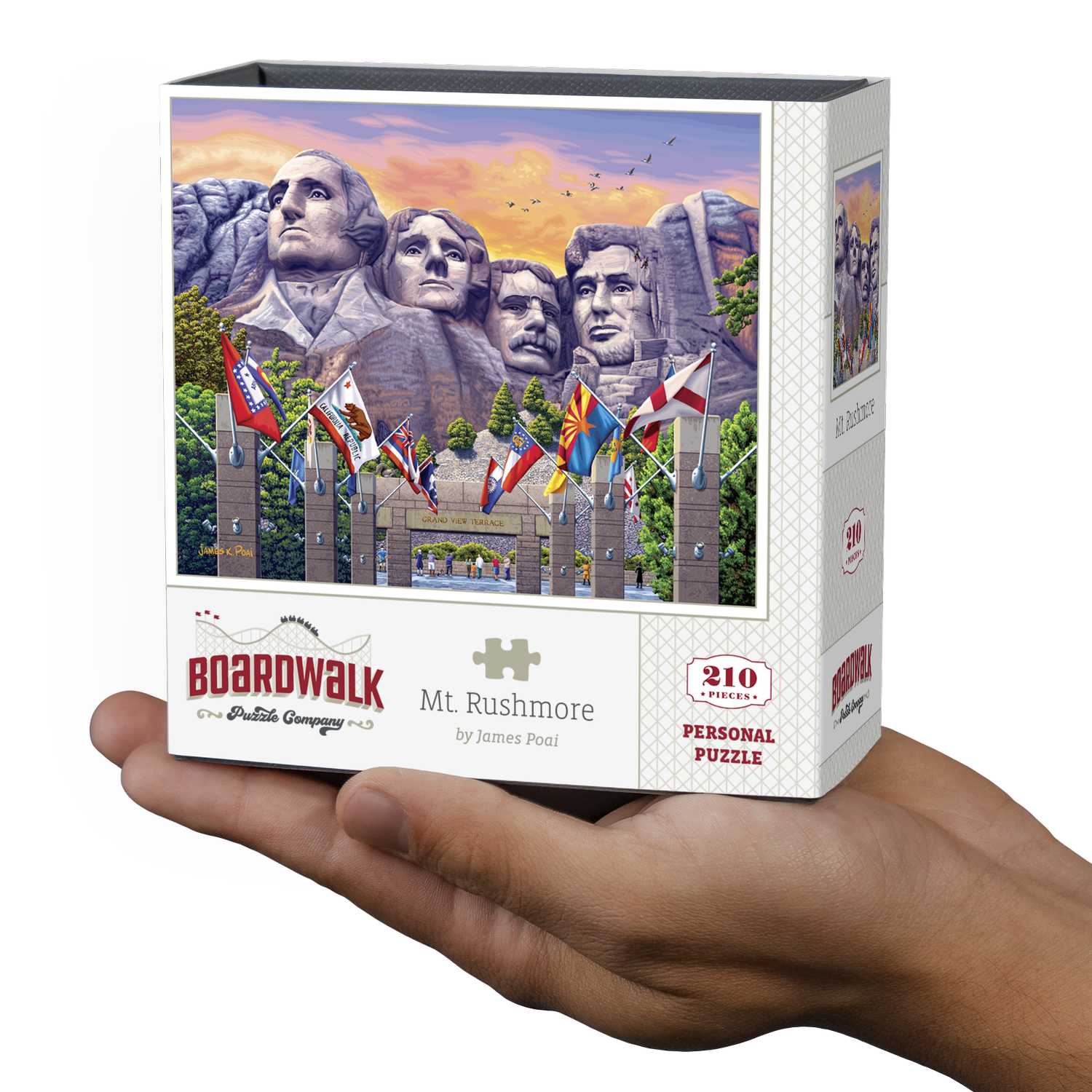 Mt. Rushmore | 210 Piece Personal Puzzle