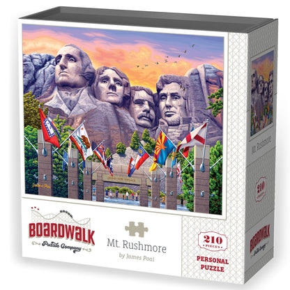 Mt. Rushmore | 210 Piece Personal Puzzle