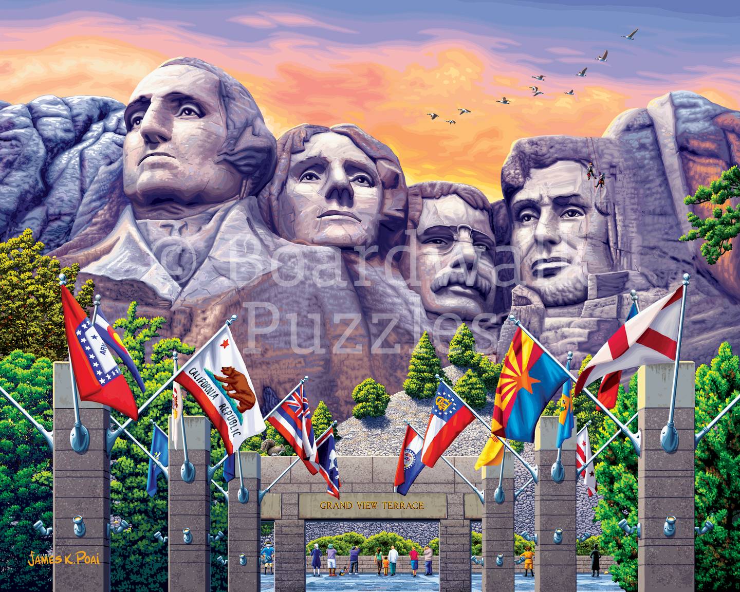 Mt. Rushmore | 210 Piece Personal Puzzle
