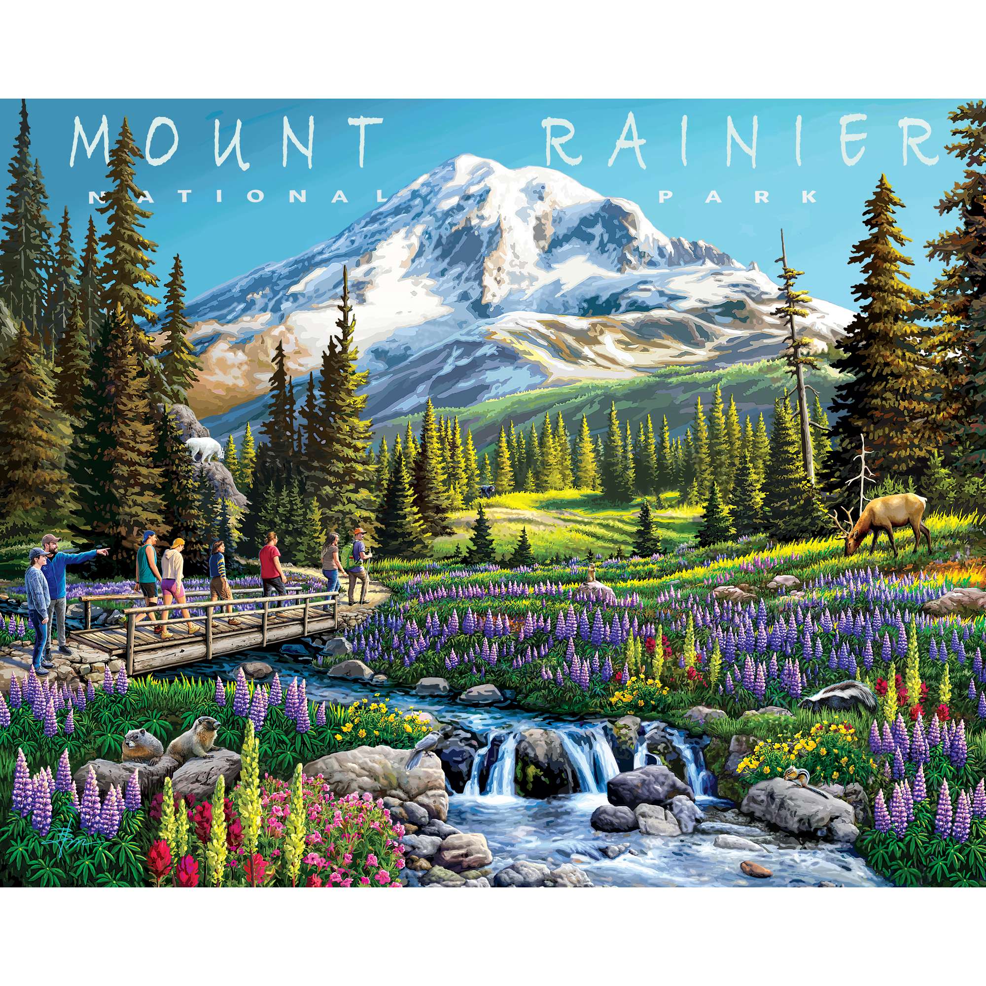 Mt. Rainier National Park | 500 Piece
