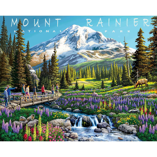 Mt. Rainier National Park - 500 Piece
