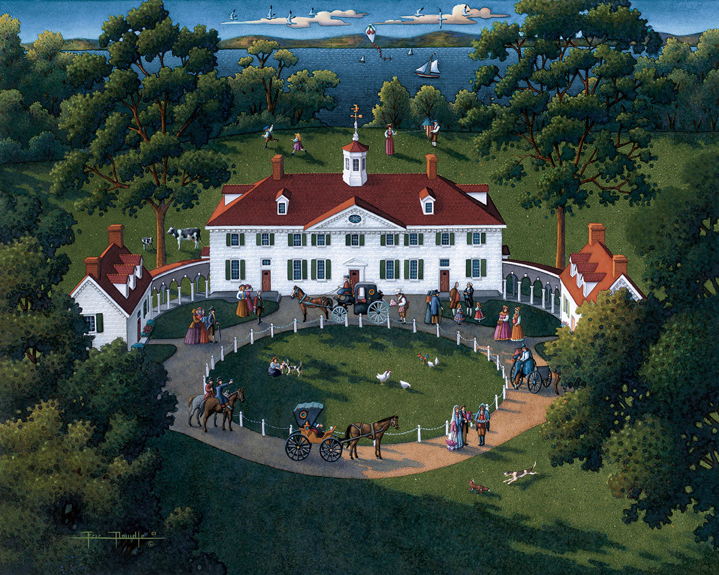 Mount Vernon | 210 Piece Personal Puzzle