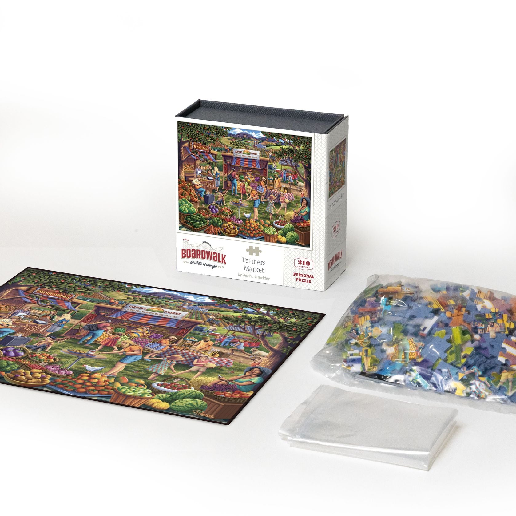 Farmers Market | 210 Piece Personal Puzzle