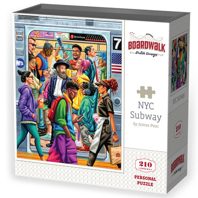 NYC Subway | 210 Piece Personal Puzzle