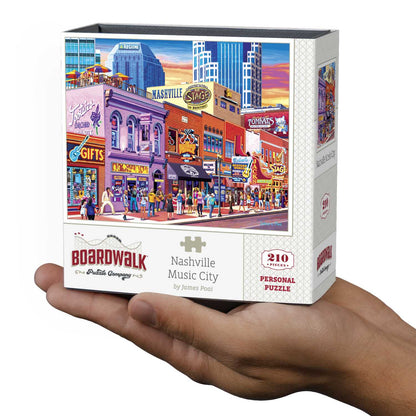 Nashville Music City | 210 Piece Personal Puzzle