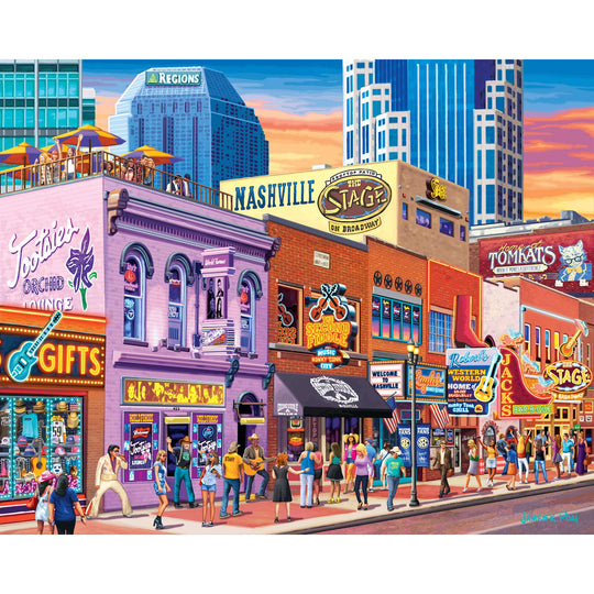Nashville Music City - 500 Piece