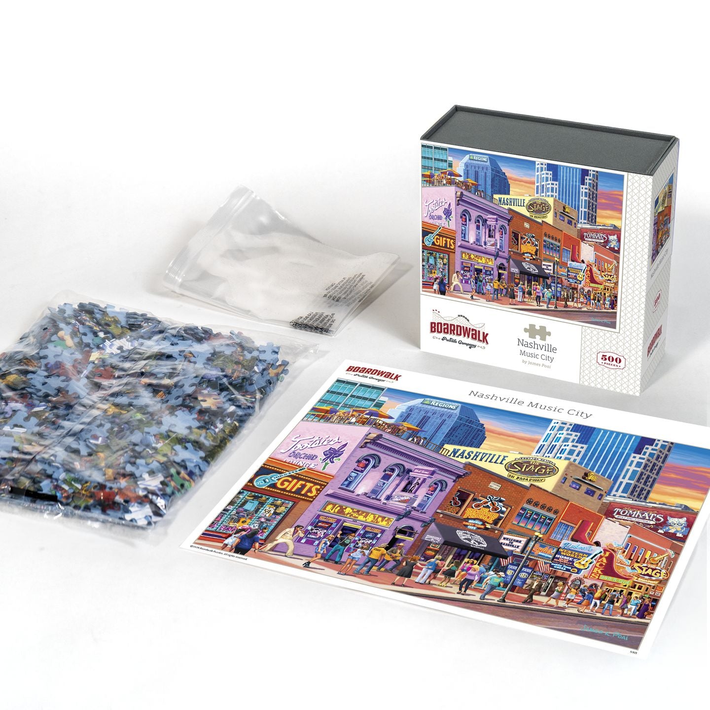 Nashville Music City | 500 Piece