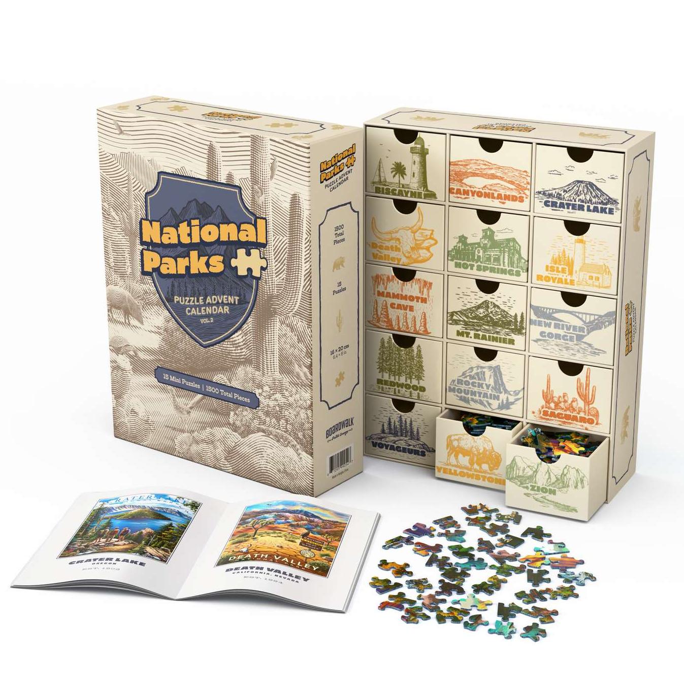 National Parks Puzzle Advent Calendar Vol. 2