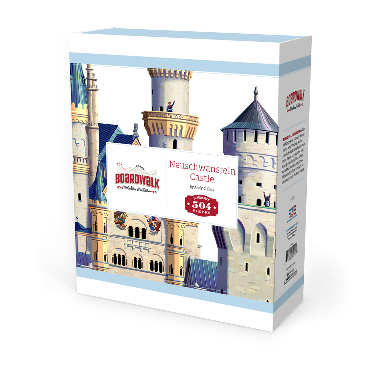 Neuschwanstein Castle | Luxury Wood Puzzle - Jumbo Size