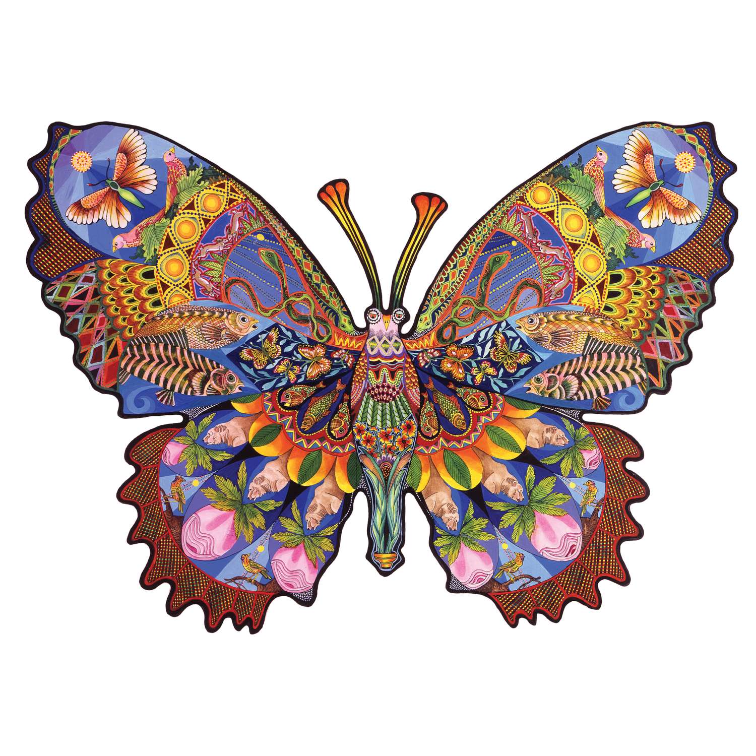 New Animal Butterfly | Luxury Wood Puzzle