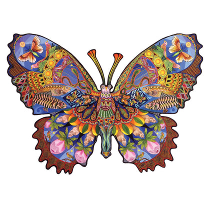 New Animal Butterfly | Luxury Wood Puzzle