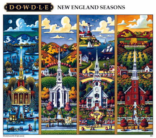 New England Seasons - 1000 Piece