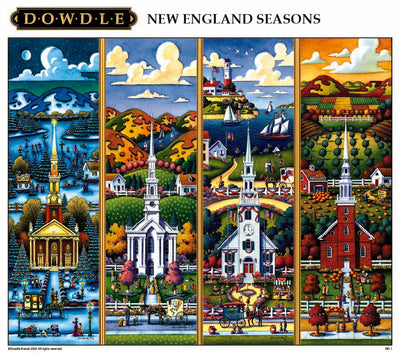 New England Seasons | 500 Piece