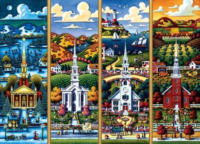New England Seasons | 500 Piece