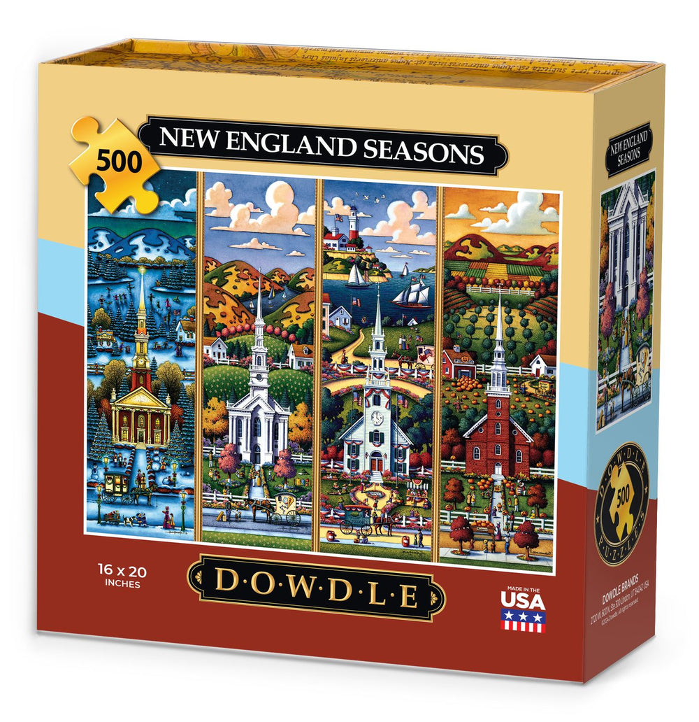 New England Seasons | 500 Piece