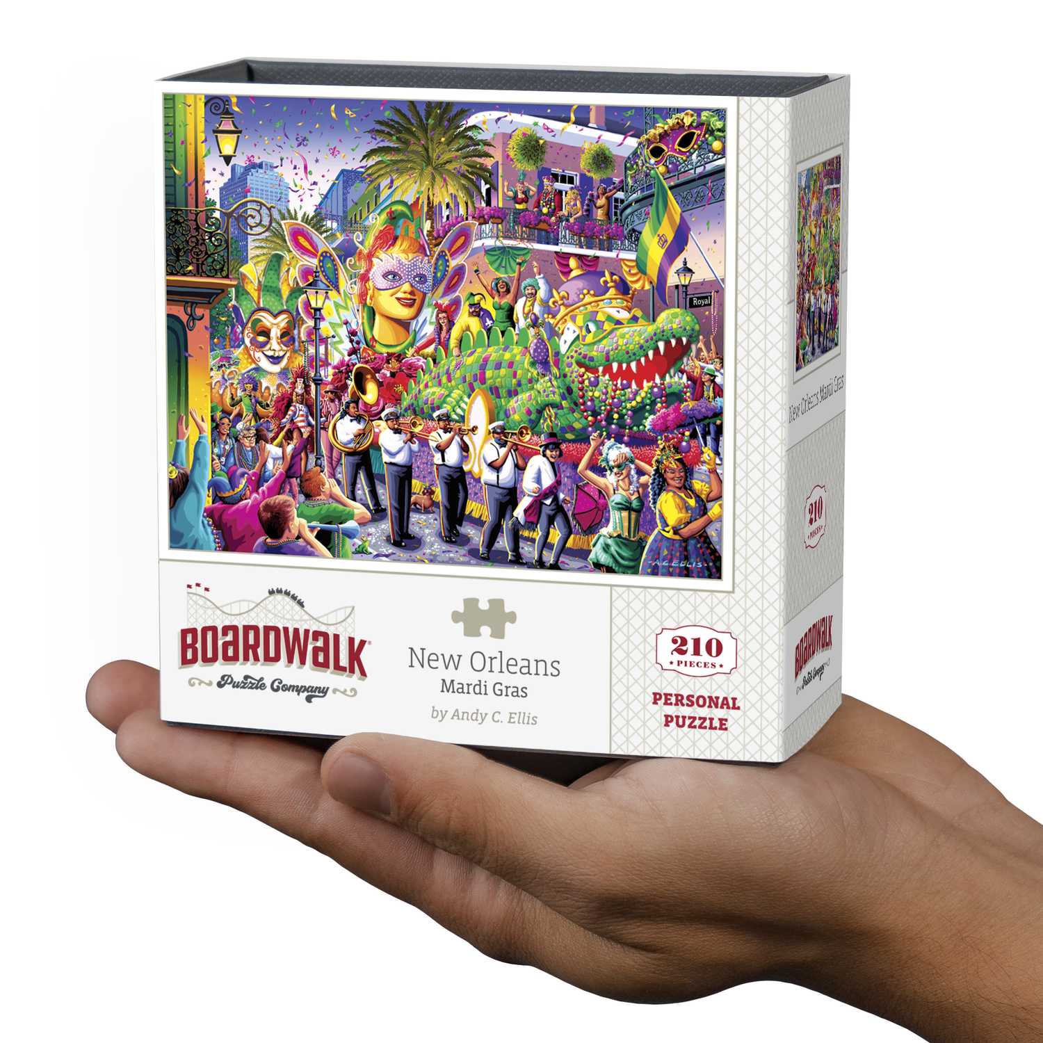 New Orleans Mardi Gras | 210 Piece Personal Puzzle