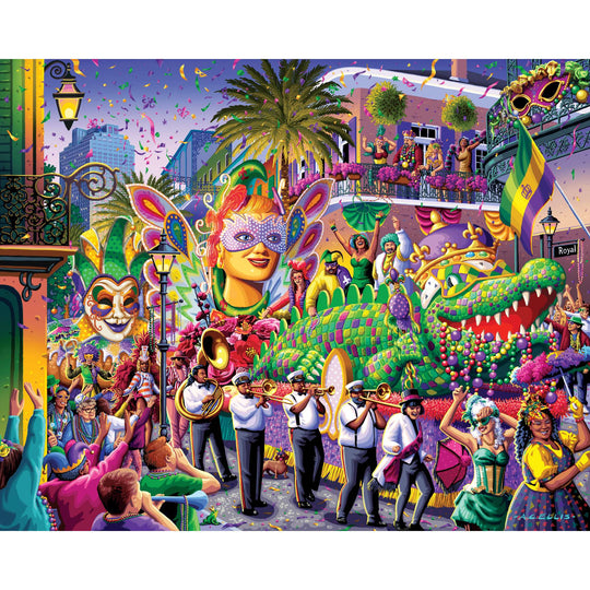 New Orleans Mardi Gras - 500 Piece