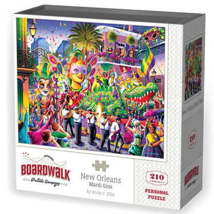 New Orleans Mardi Gras | 210 Piece Personal Puzzle