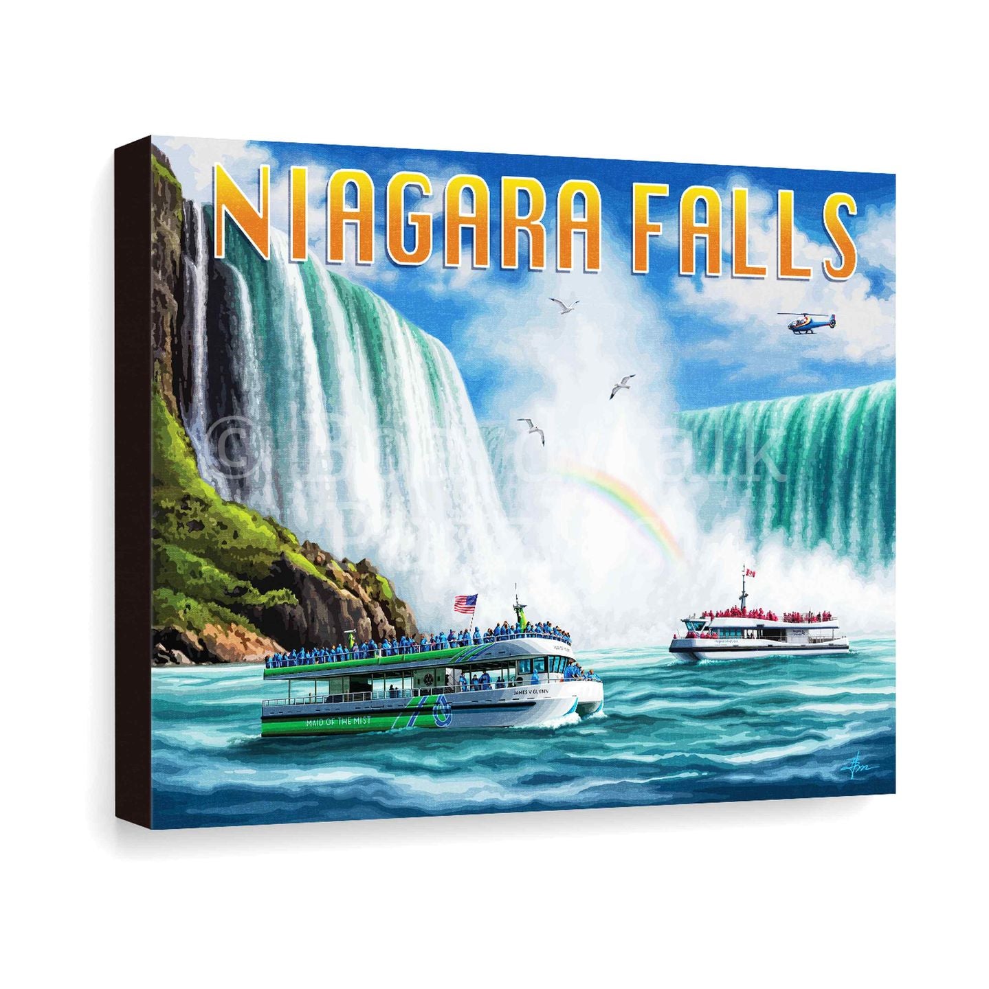 Niagara Falls - Boardwalk Fine Art