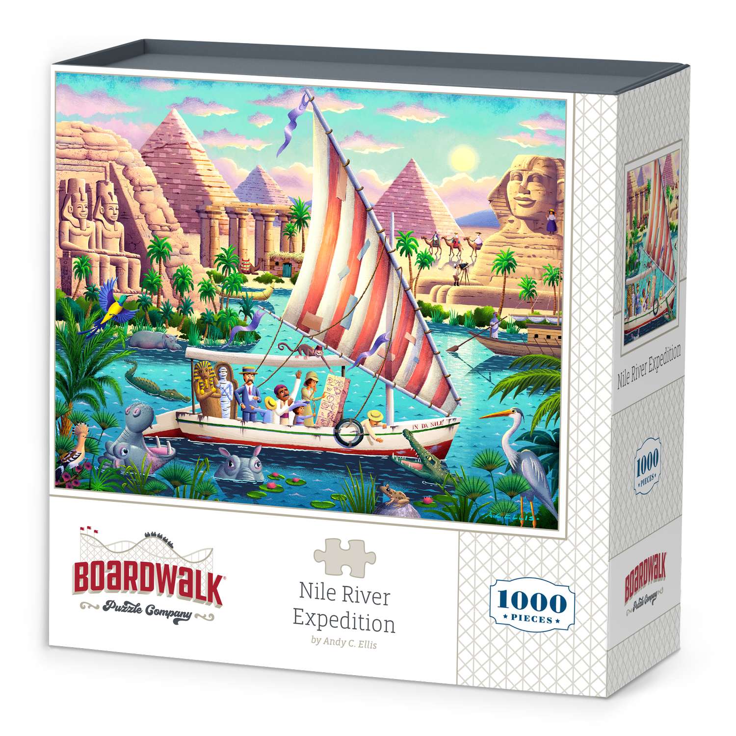 Nile River Expedition | 1000 Piece Boardwalk Jigsaw Puzzle