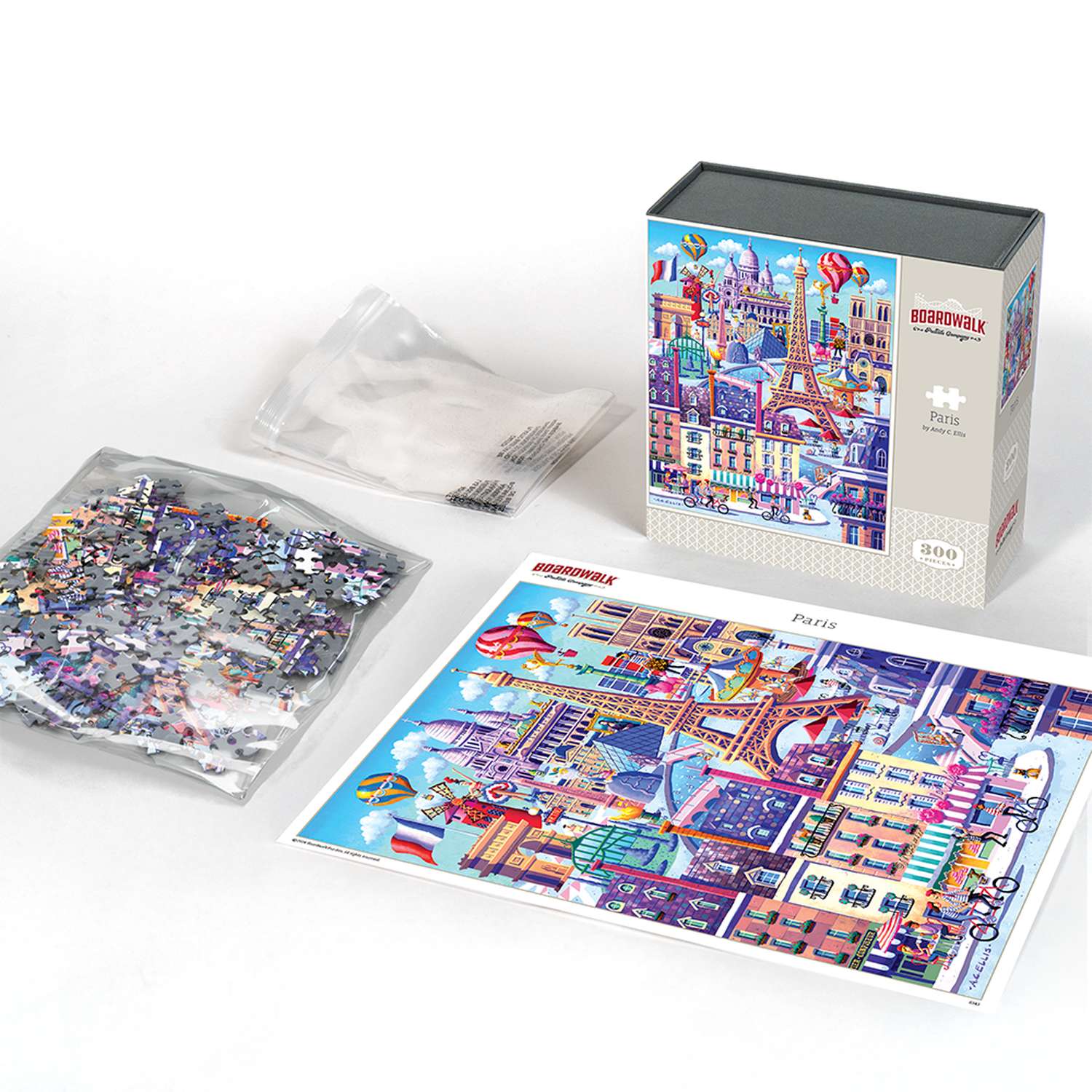 Paris | 300 Piece Boardwalk Jigsaw Puzzle