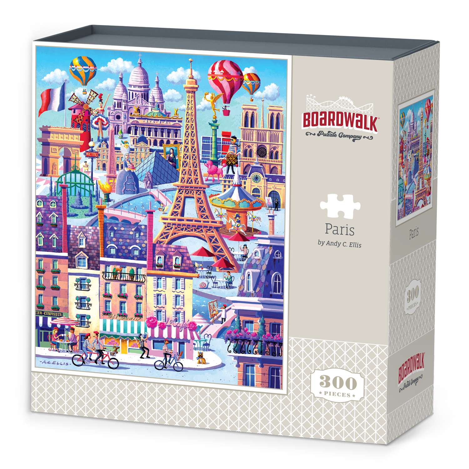 Paris | 300 Piece Boardwalk Jigsaw Puzzle