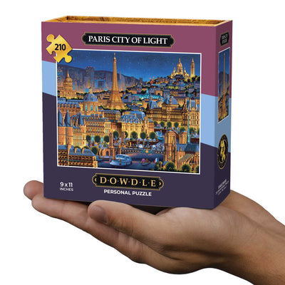 Paris City of Light | 210 Piece Personal Puzzle