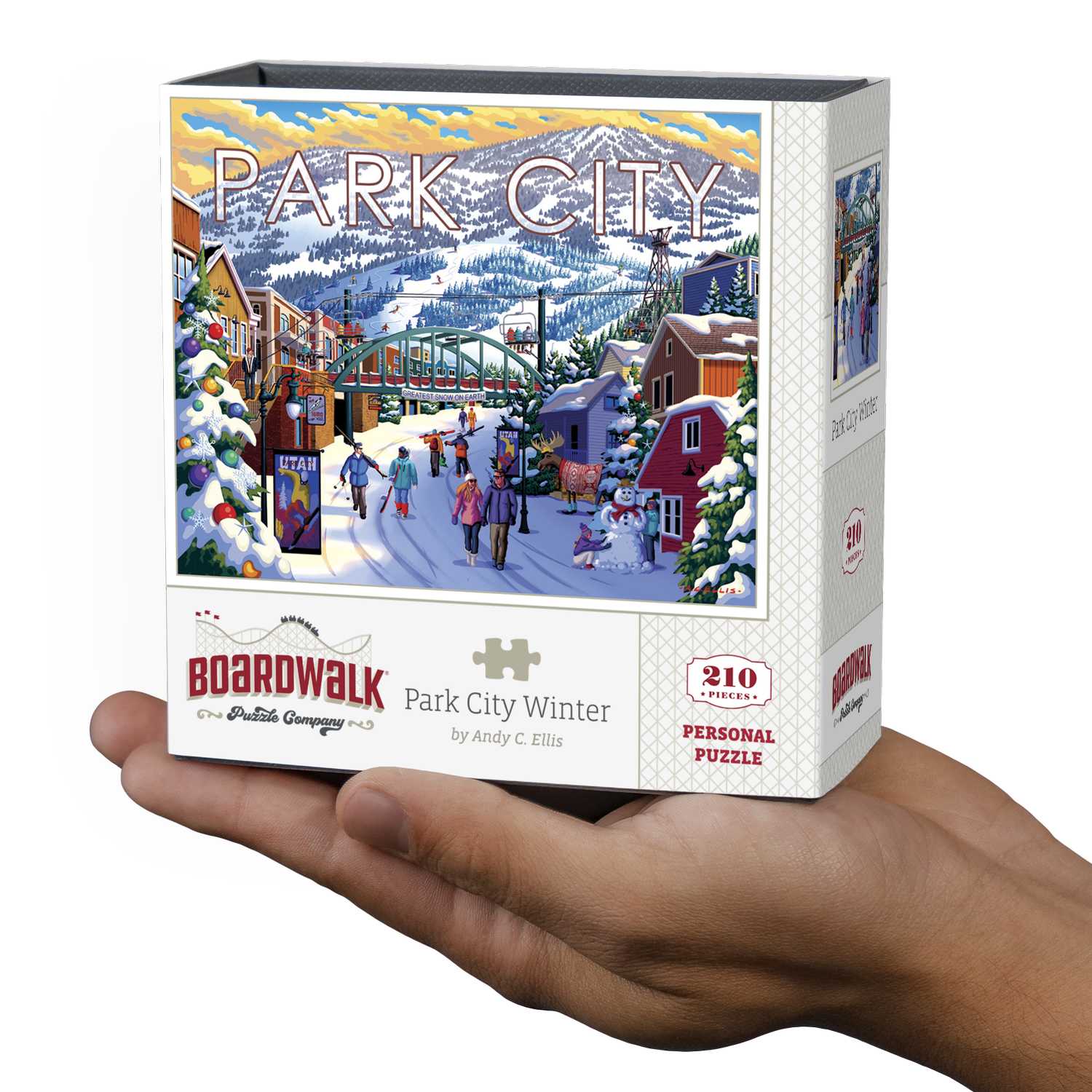 Park City Winter | 210 Piece Personal Puzzle