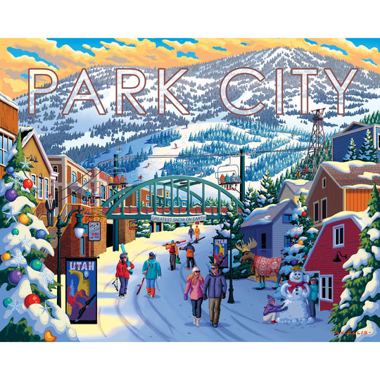 Park City Winter - 500 Piece