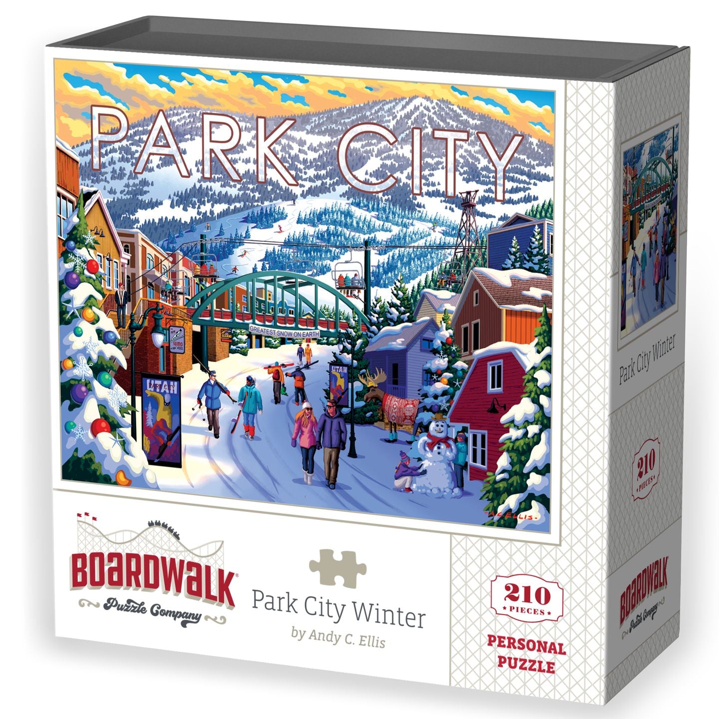 Park City Winter | 210 Piece Personal Puzzle