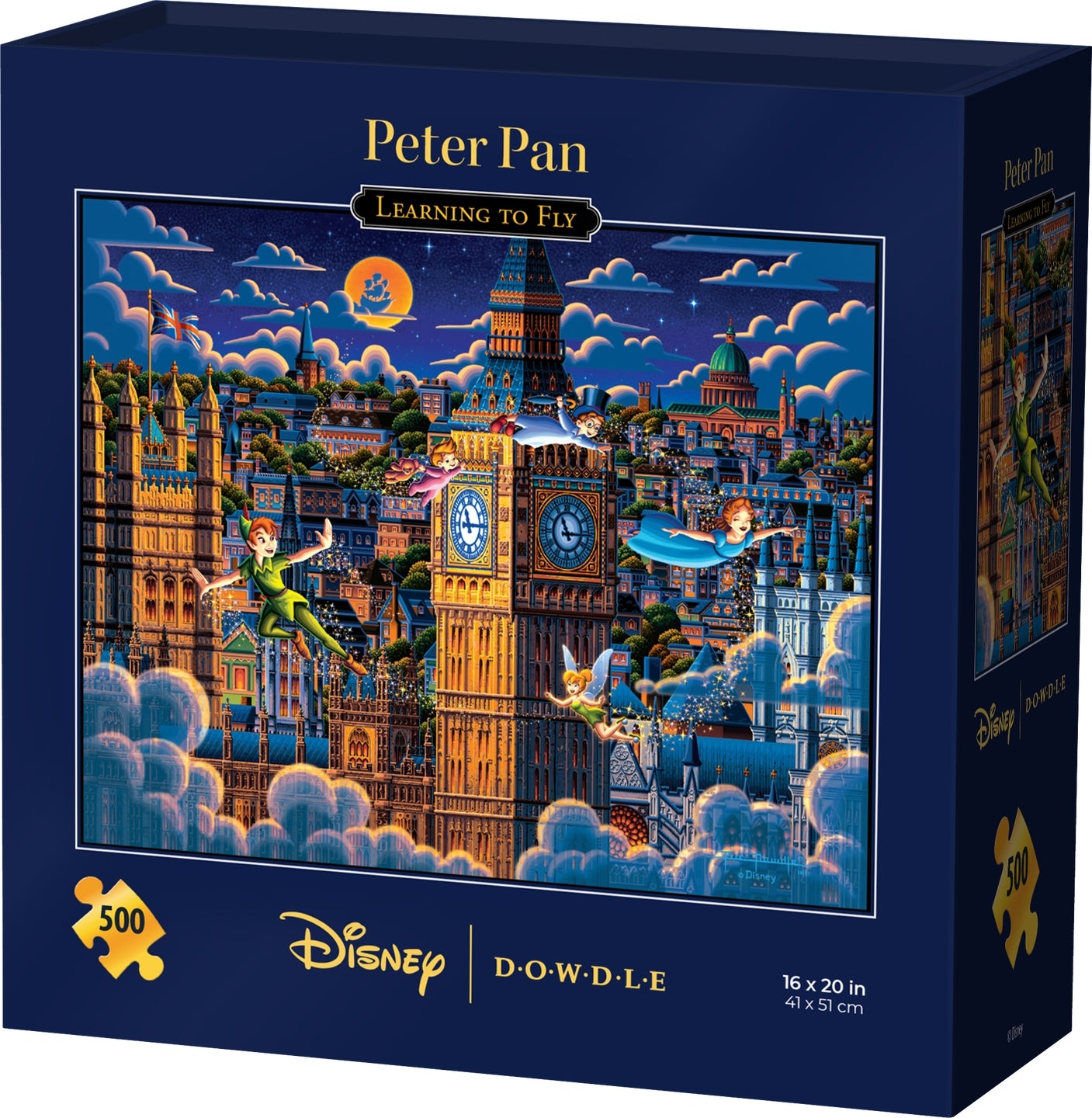 Peter Pan Learning to Fly - 500 Piece