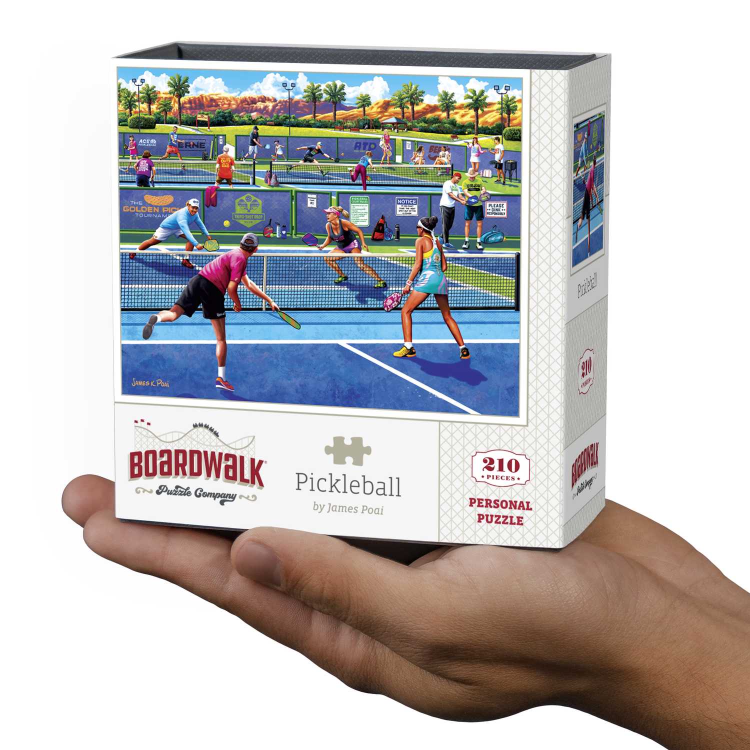 Pickleball | 210 Piece Personal Puzzle