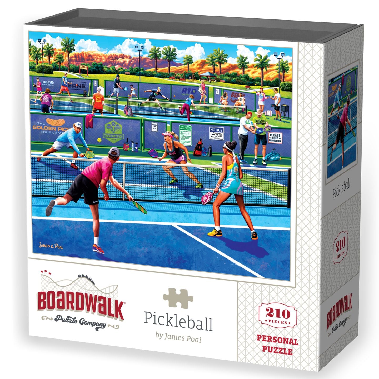 Pickleball | 210 Piece Personal Puzzle