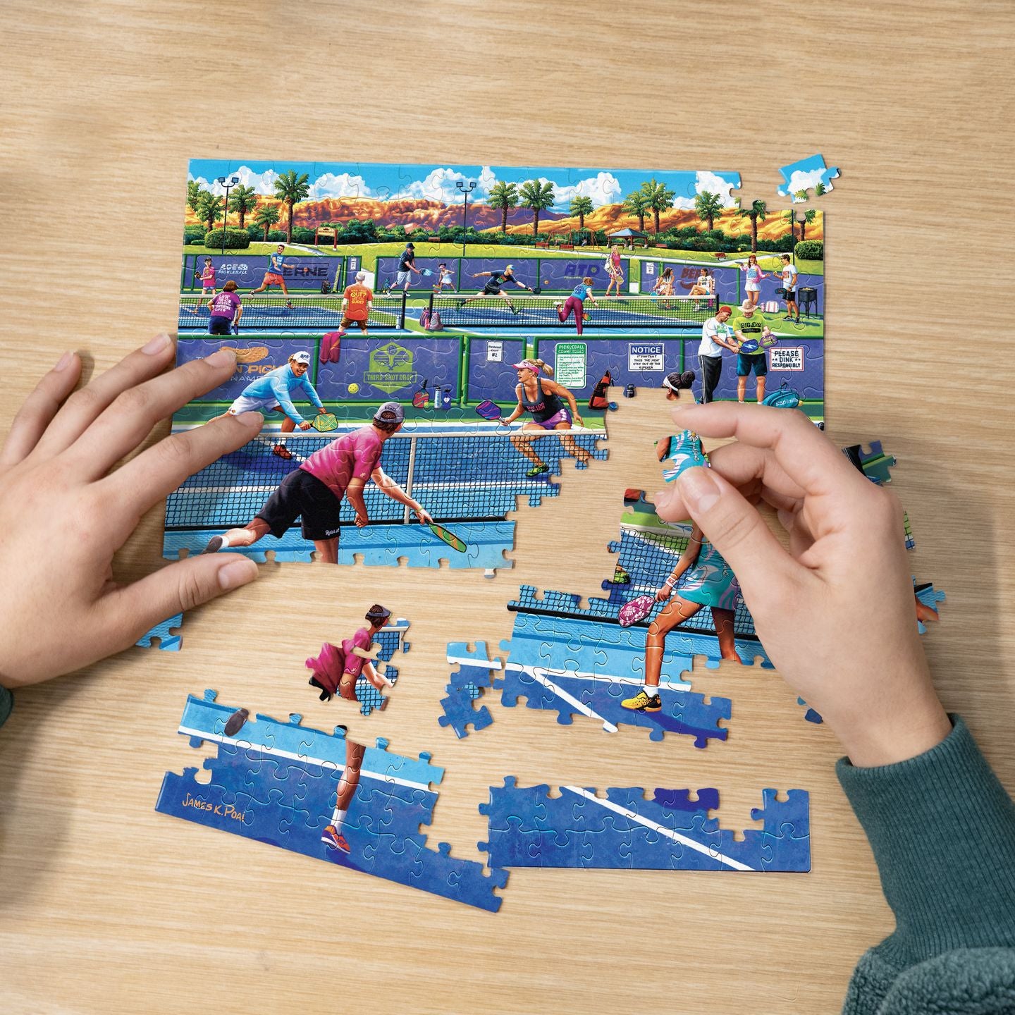 Pickleball | 210 Piece Personal Puzzle