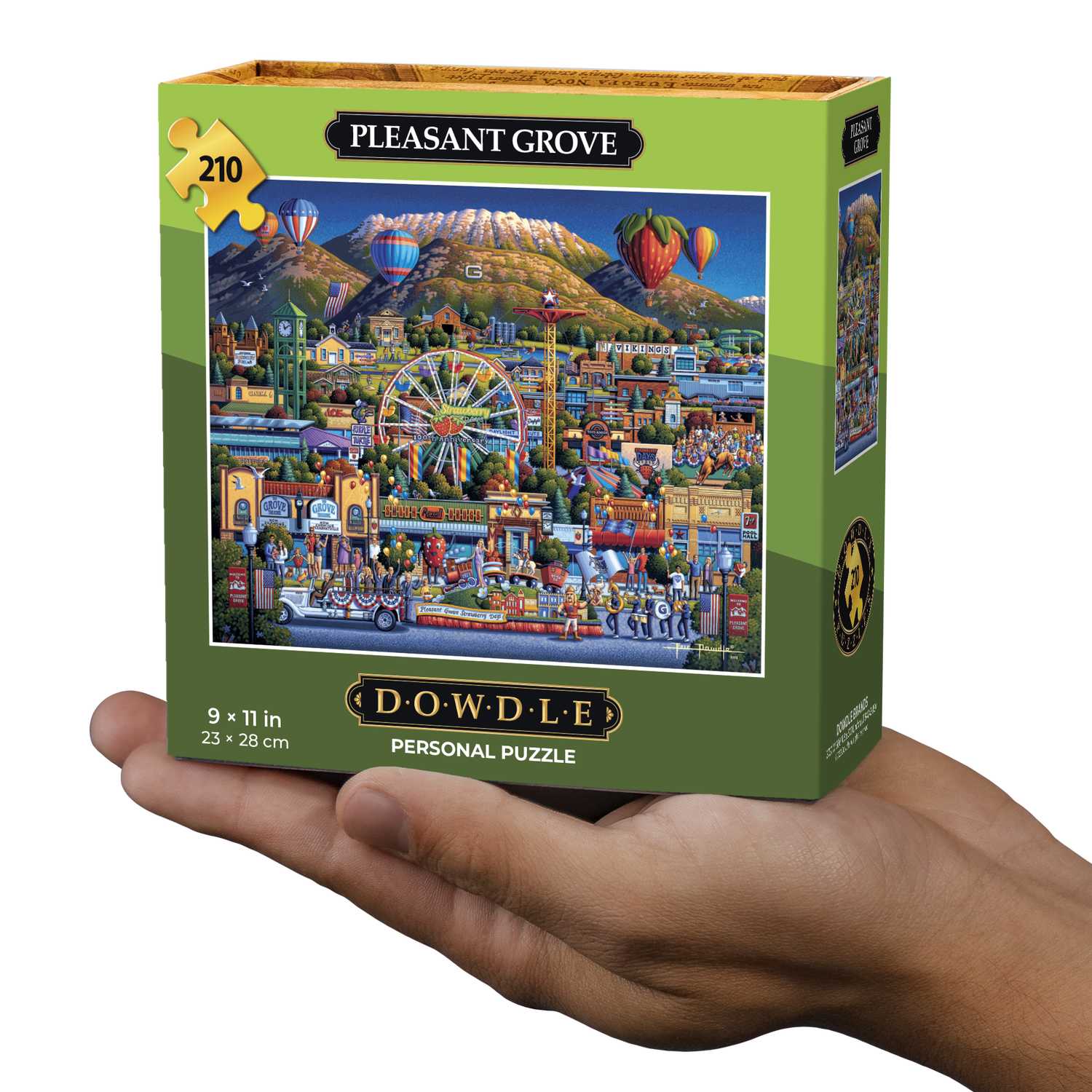 Pleasant Grove | 210 Piece Personal Puzzle