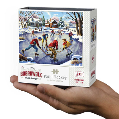 Pond Hockey | 210 Piece Personal Puzzle