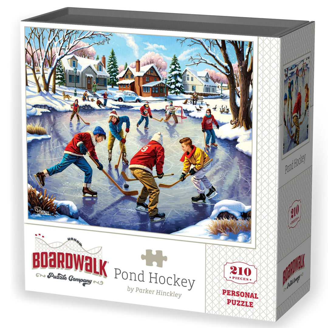 Pond Hockey - Personal Puzzle - 210 Piece