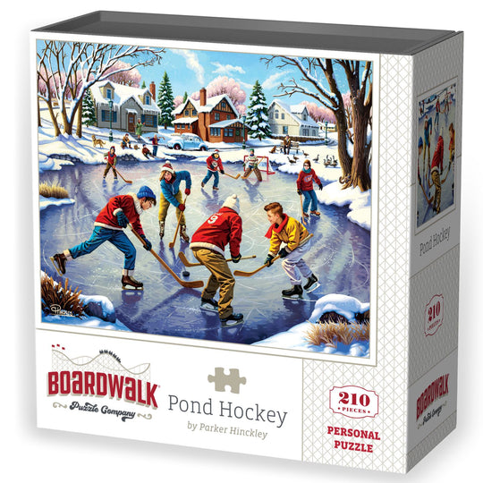 Pond Hockey - Personal Puzzle - 210 Piece