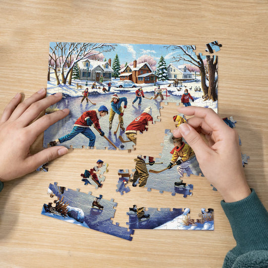 Pond Hockey - Personal Puzzle - 210 Piece