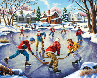 Pond Hockey | 210 Piece Personal Puzzle